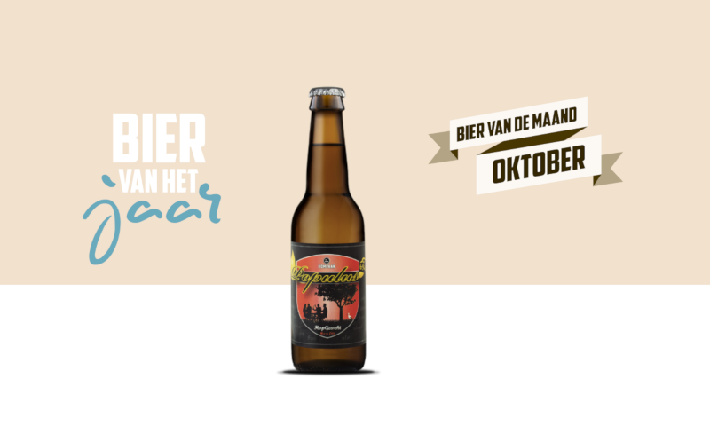 Hopgewekt van Populus 6921 en Kompaan is het Mitra bier van de maand